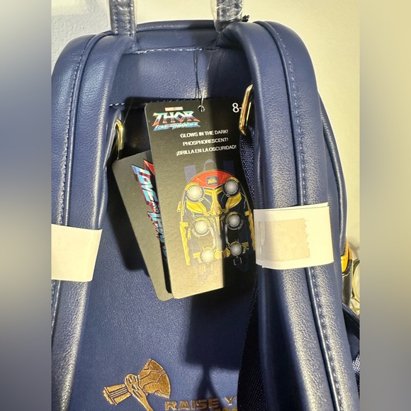 Loungefly Marvel Thor Love and Thunder Cosplay Mini Backpack NWT - Picture 6 of 10